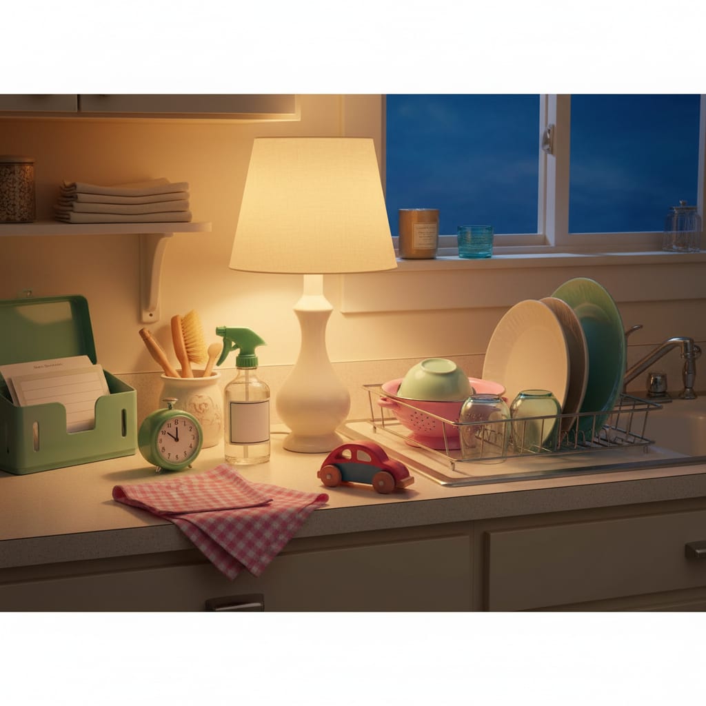 A Cleaning Schedule for Working Moms (No 5am Club)