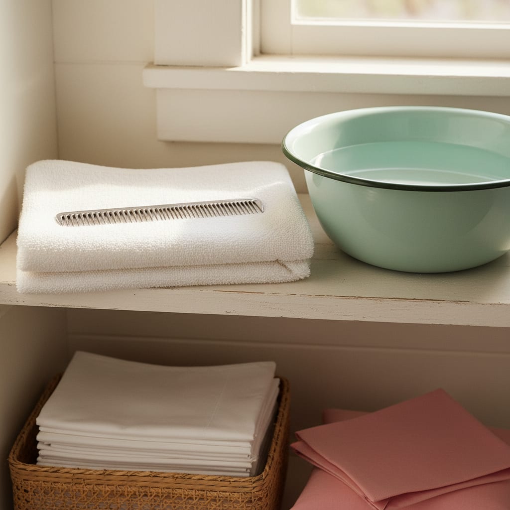 Head Lice Treatment Day: Laundry, Itch and a Calm Bedtime