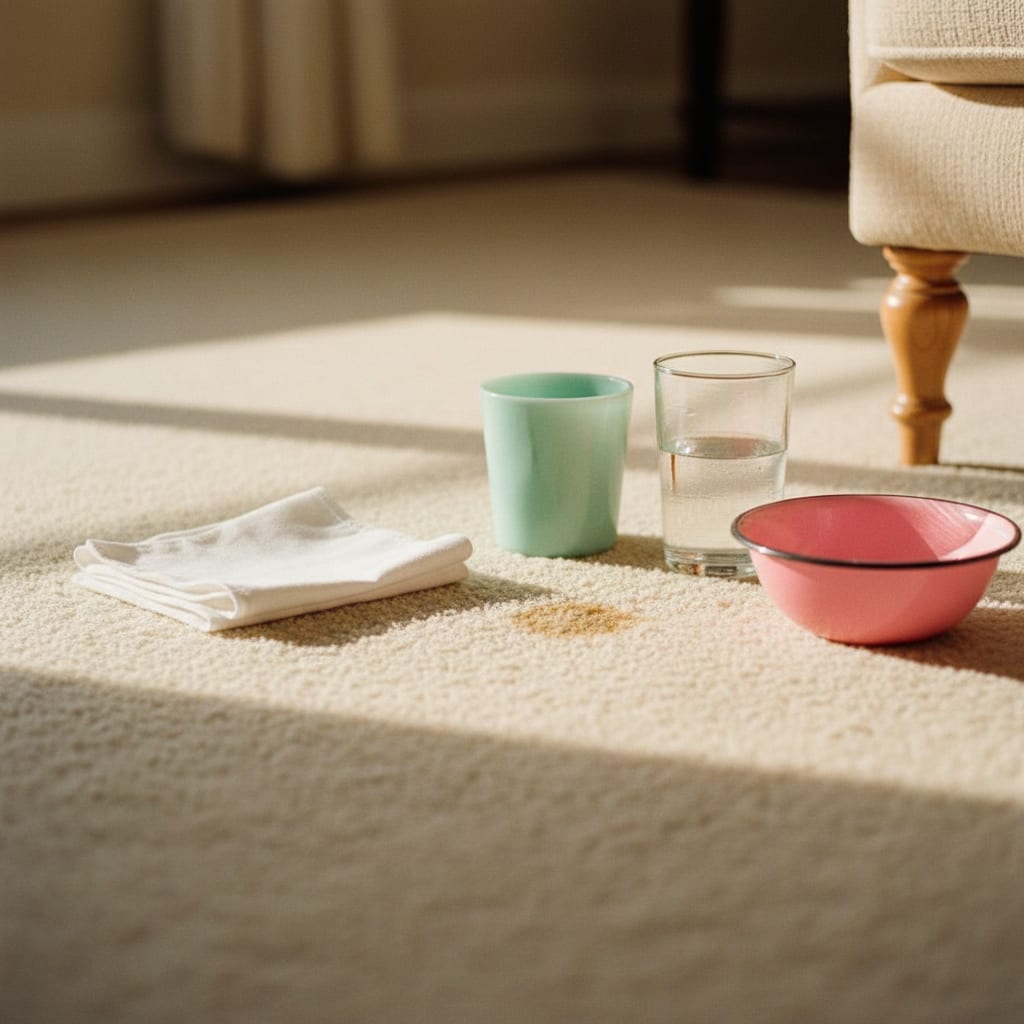 How to Get Coffee Out of Carpet (Fresh or Set)