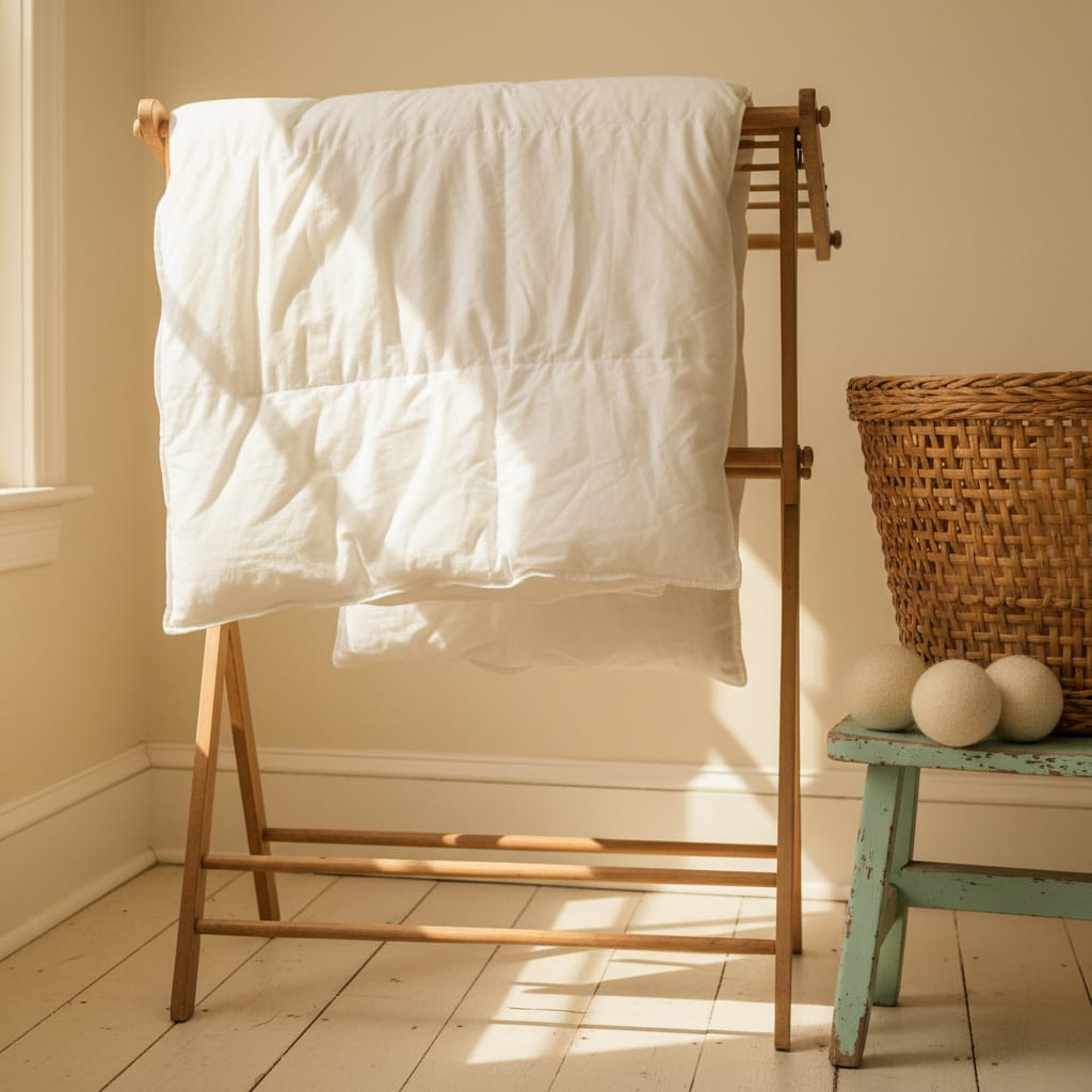 How to Wash a Comforter at Home Without Wrecking It