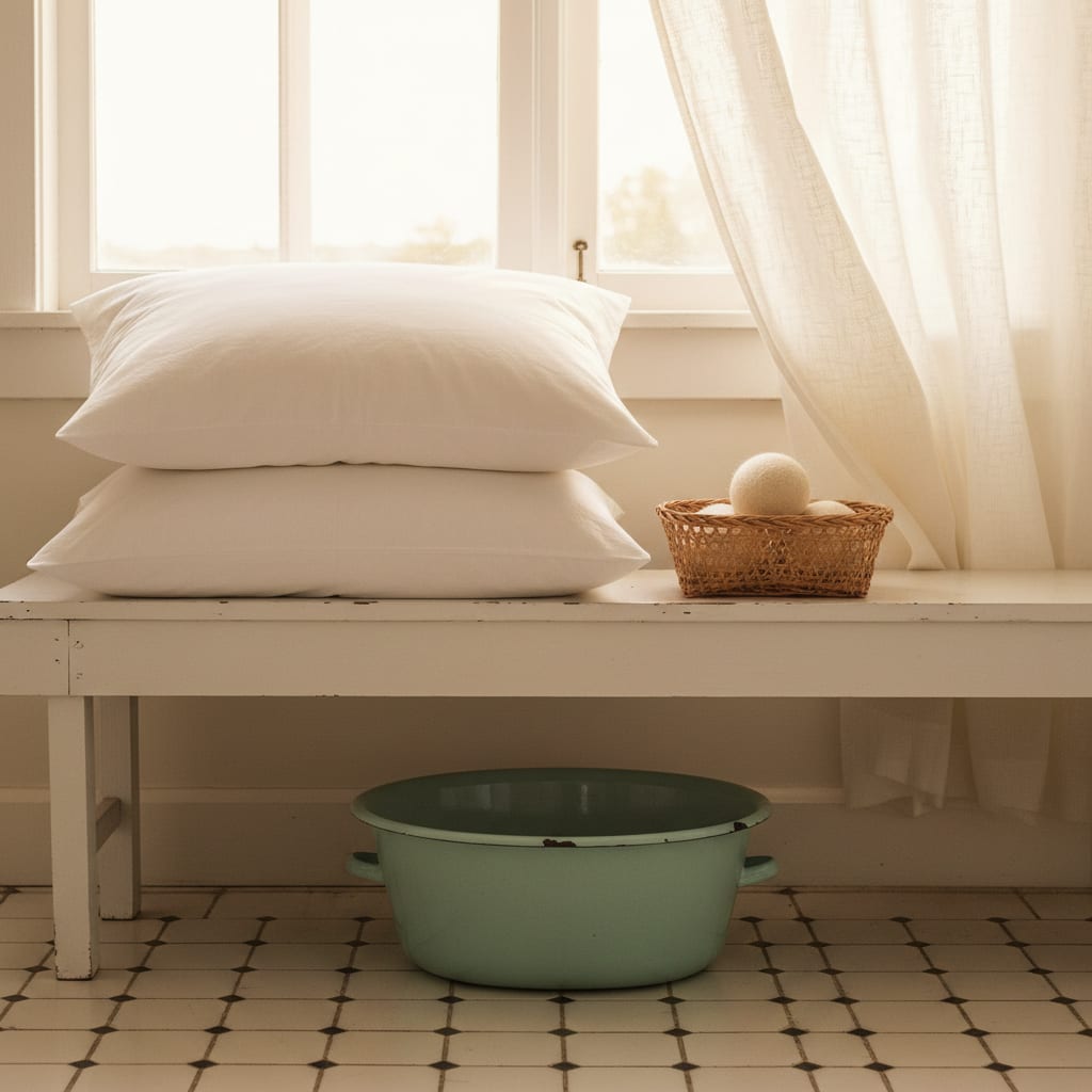 How to Wash Pillows (Down, Fiber and Foam)