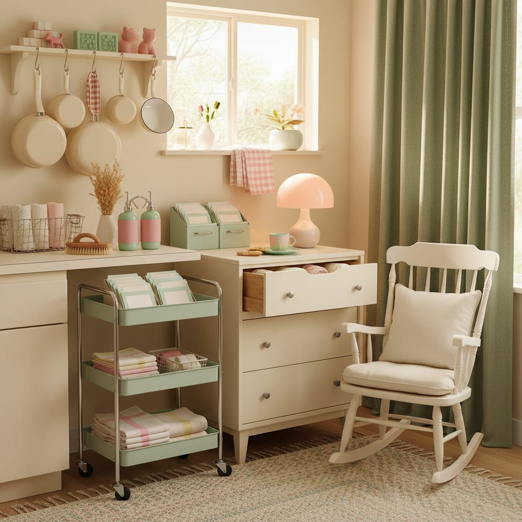 Nursery Organization: Set Up for the 2am You