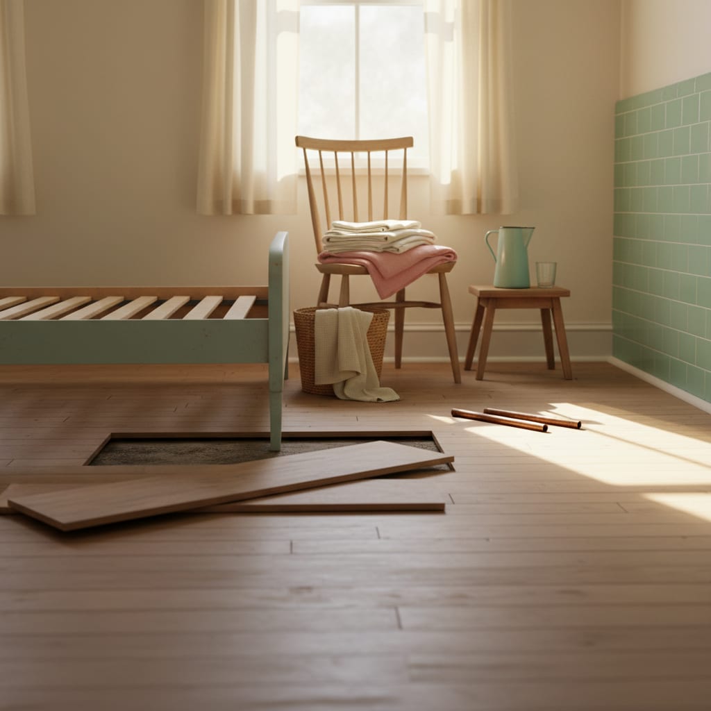 Rewiring or Replumbing? Bedtime Around the Works