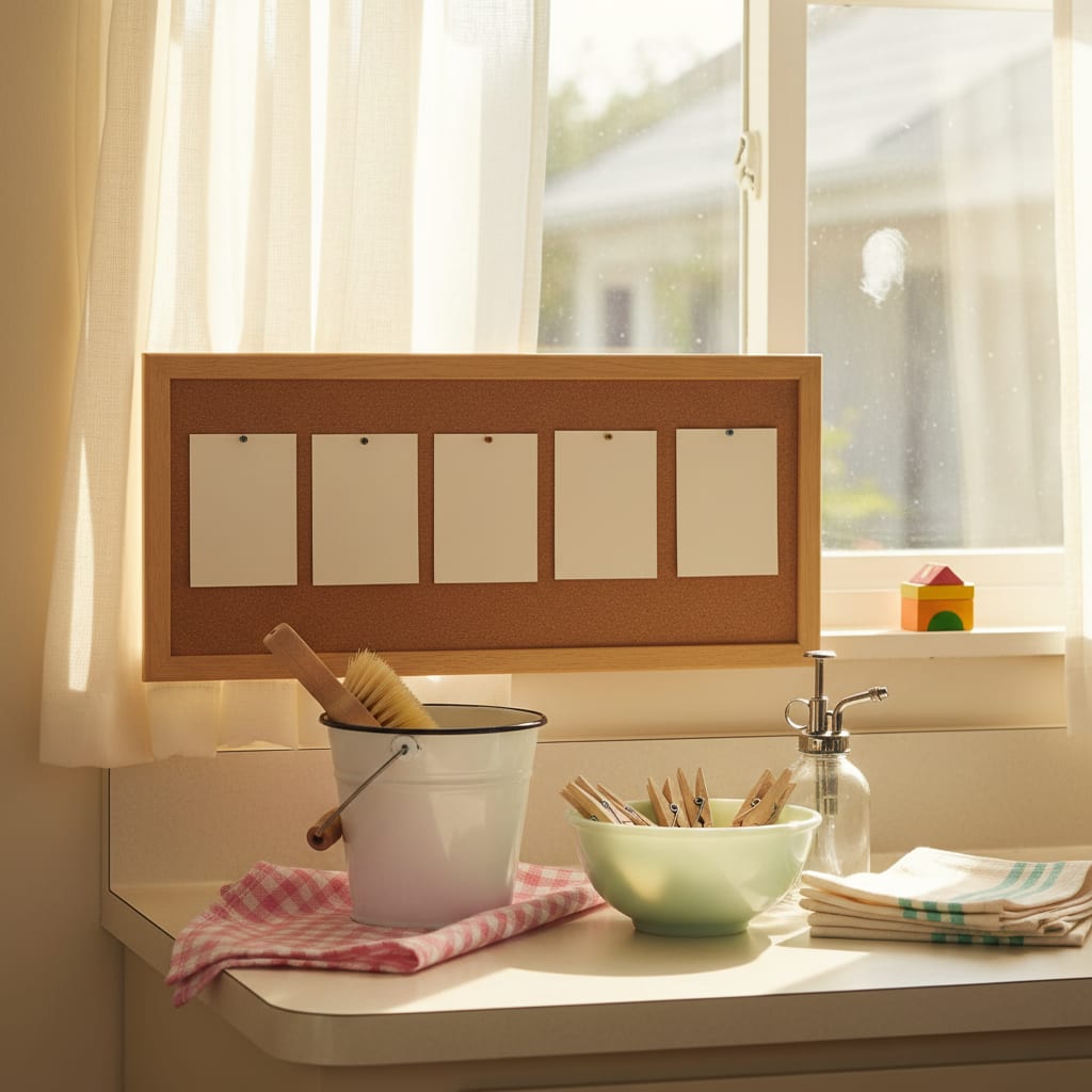 Weekly Cleaning Schedule: One Task a Day, Done by Noon